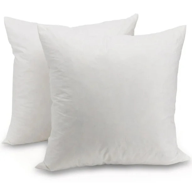Cheer Collection Feather Down Decorative Square Pillow | Walmart (US)