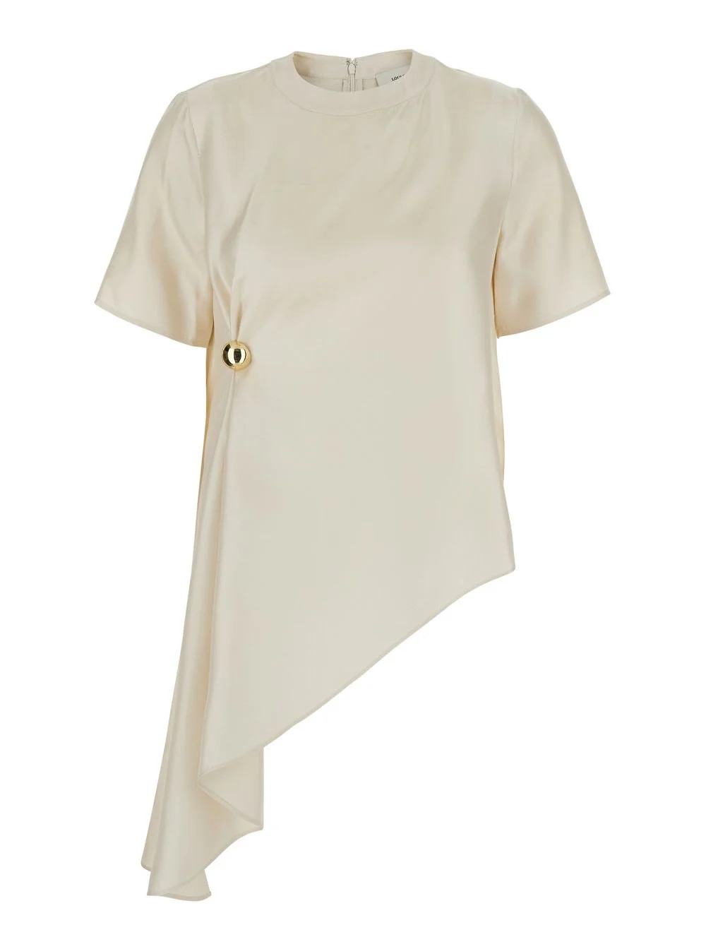 Loulou De Saison Madea Draped Asymmetric Top | Cettire Global