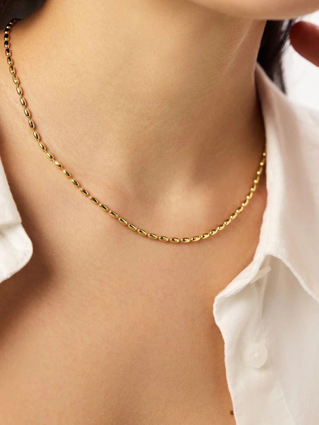 Ball Chain Necklace - Capri | Ana Luisa