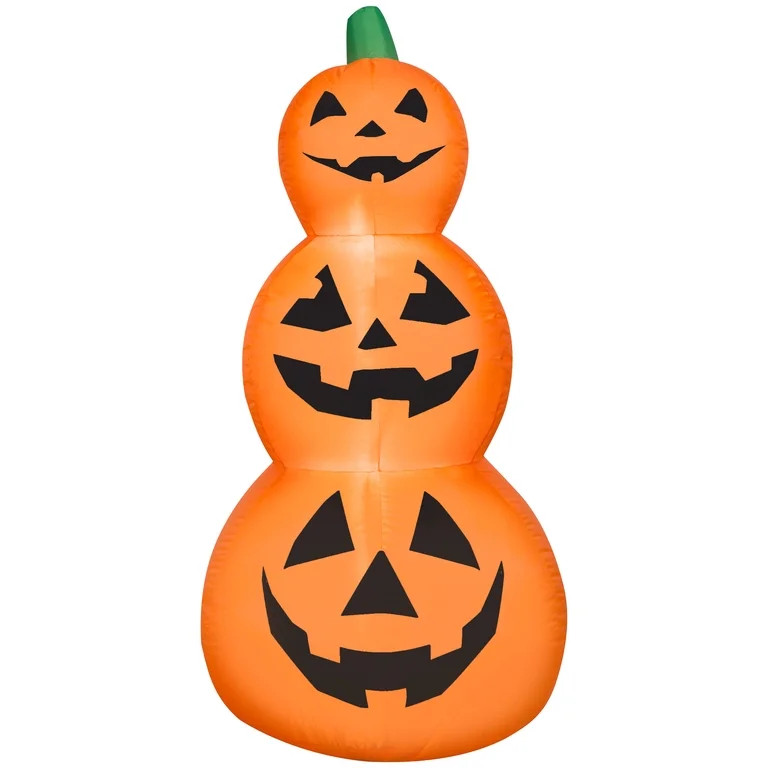 Airblown Inflatables 4 Foot Pumpkin Stack Small - Walmart.com | Walmart (US)