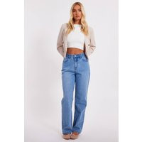 Womens Dark Indigo Denim Ruffle Heart Jeans - Blue - 16 | NastyGal UK