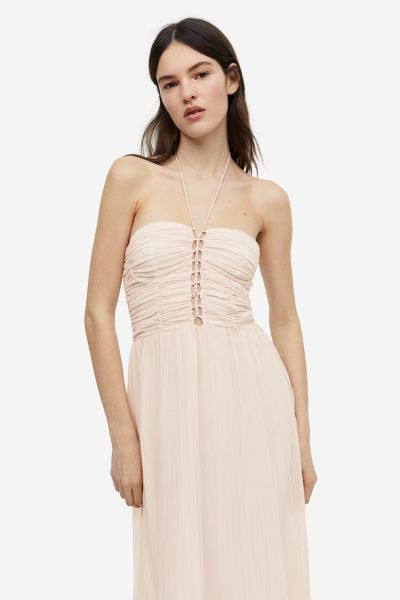 Lacing-detail Maxi Dress | H&M (US, CA, MX)