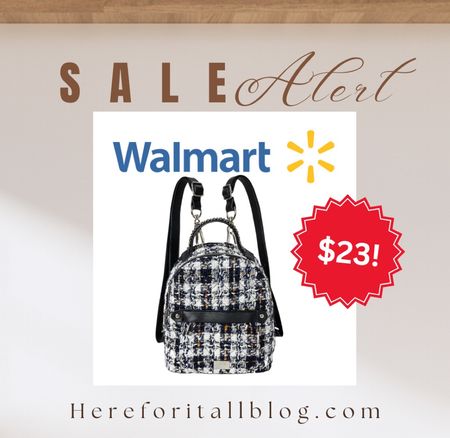 Tweed backpack on sale! I ordered this and it’s adorable, perfect size (not too big or small), and the Madden NYC quality always impresses me.

#LTKsalealert #LTKitbag #LTKSeasonal