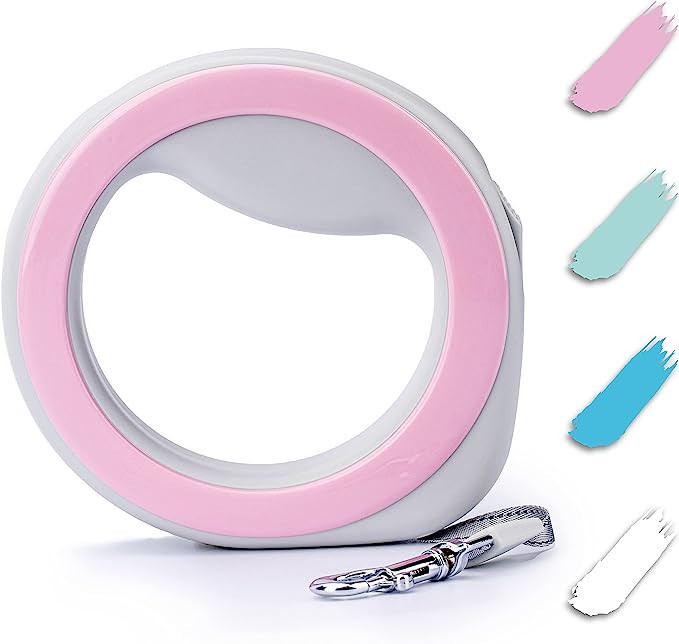 Hands Free Retractable Dog Leash for Small, Medium and Large Dogs - Retractable Reflective Dog Le... | Amazon (US)