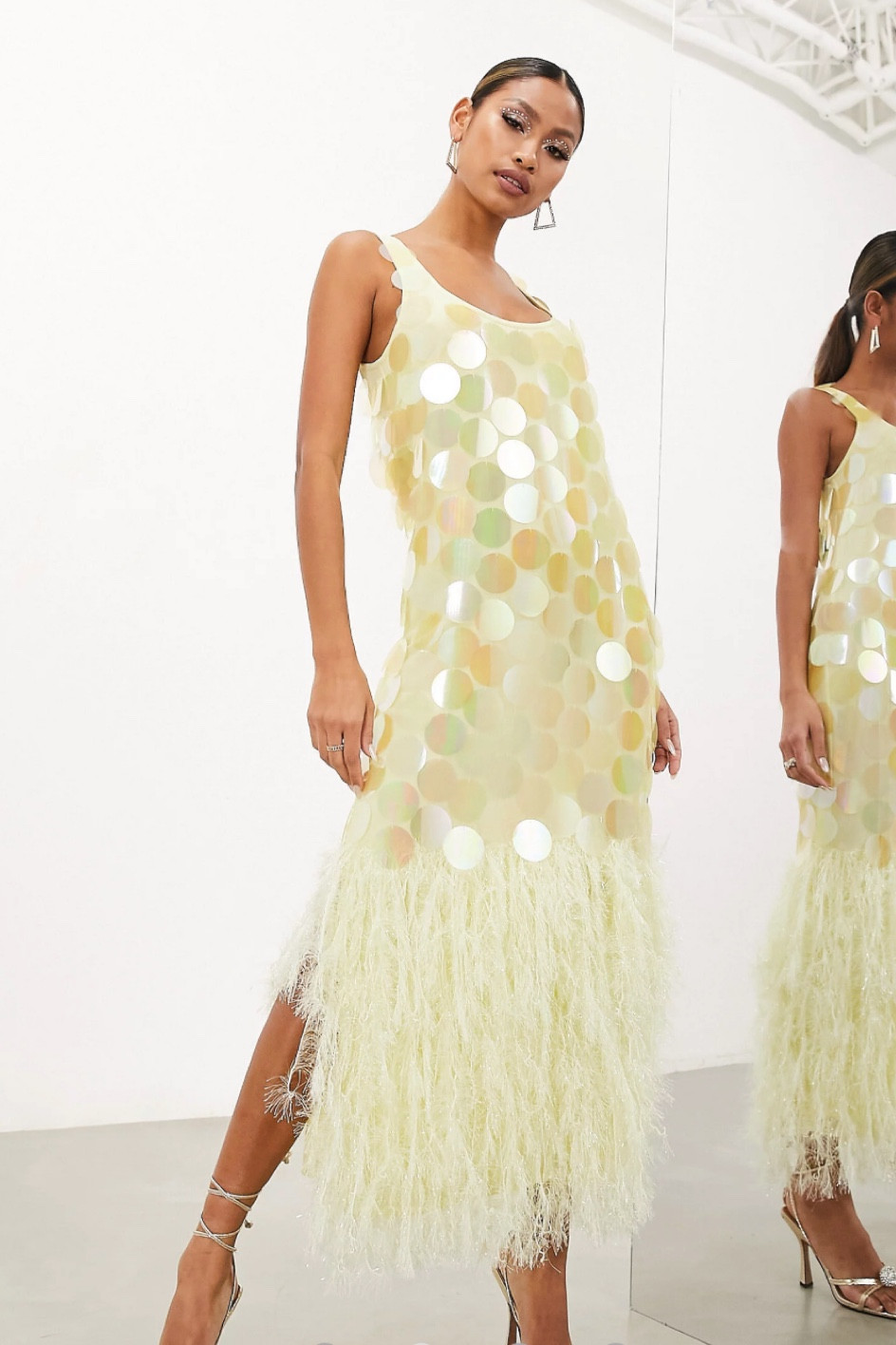 Yellow sequin and fringe dress, Eras tour outfit, Taylor Swift outfit

#LTKFind #LTKstyletip #LTKSeasonal