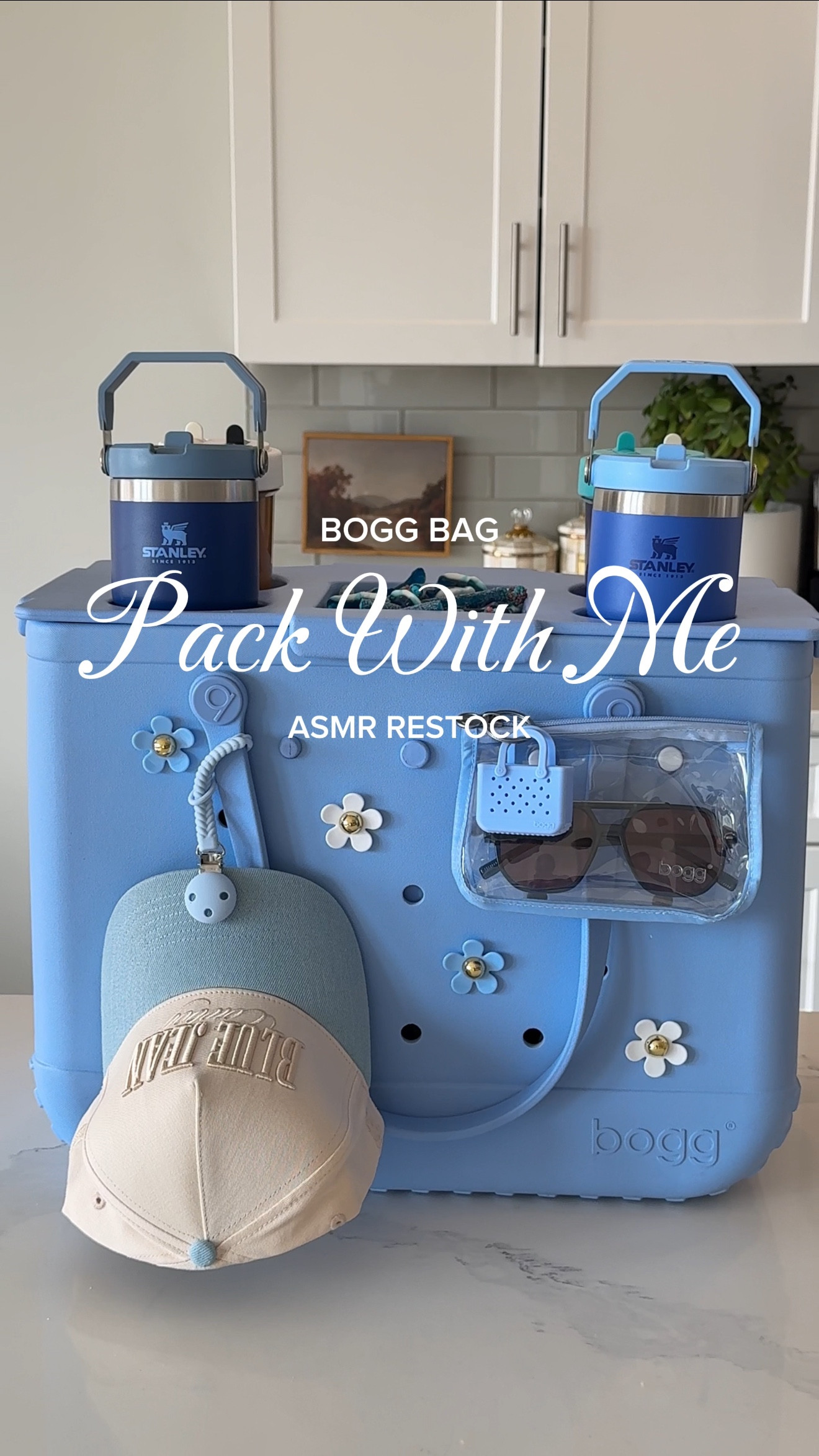 Weekend Bogg Bag Restock 💙🦋🩵 #boggbag #boggbags #boggbagaccessories #amazonfinds2025 #bagrestock #packwithme #weekendbag #restockasmr #restockingvideo #restockbag #boggbagforever #whatsinmybag #amazonprimedaydeals2025 #amazonbestseller