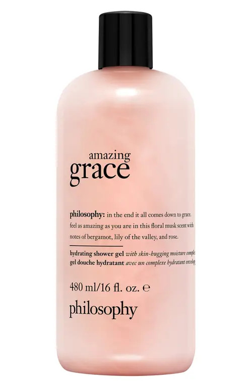philosophy amazing grace shampoo, shower gel & bubble bath at Nordstrom, Size 16 Oz | Nordstrom