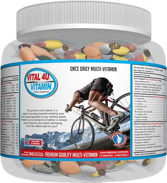 VITAL 4U® Vitamin - Premium Multivitamin for Men and Women | Supports Immune System, Energy, Hea... | Amazon (US)