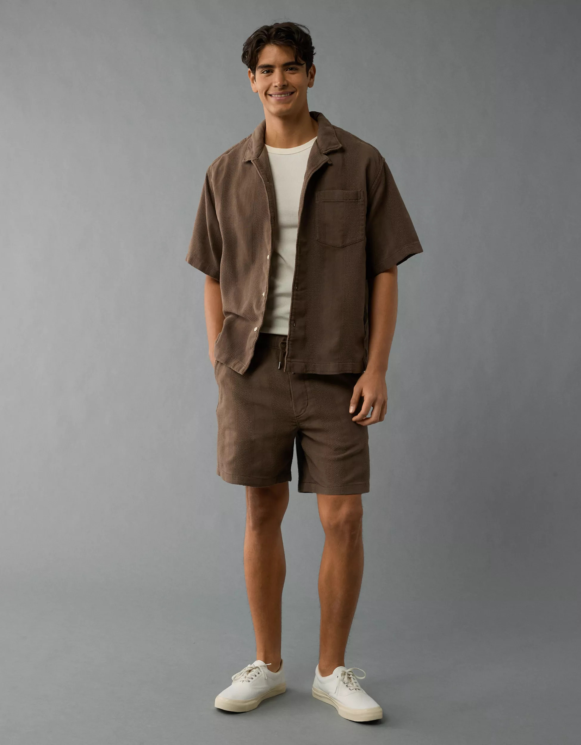 AE 7" Lived-In Trekker Short | American Eagle Outfitters (US & CA)