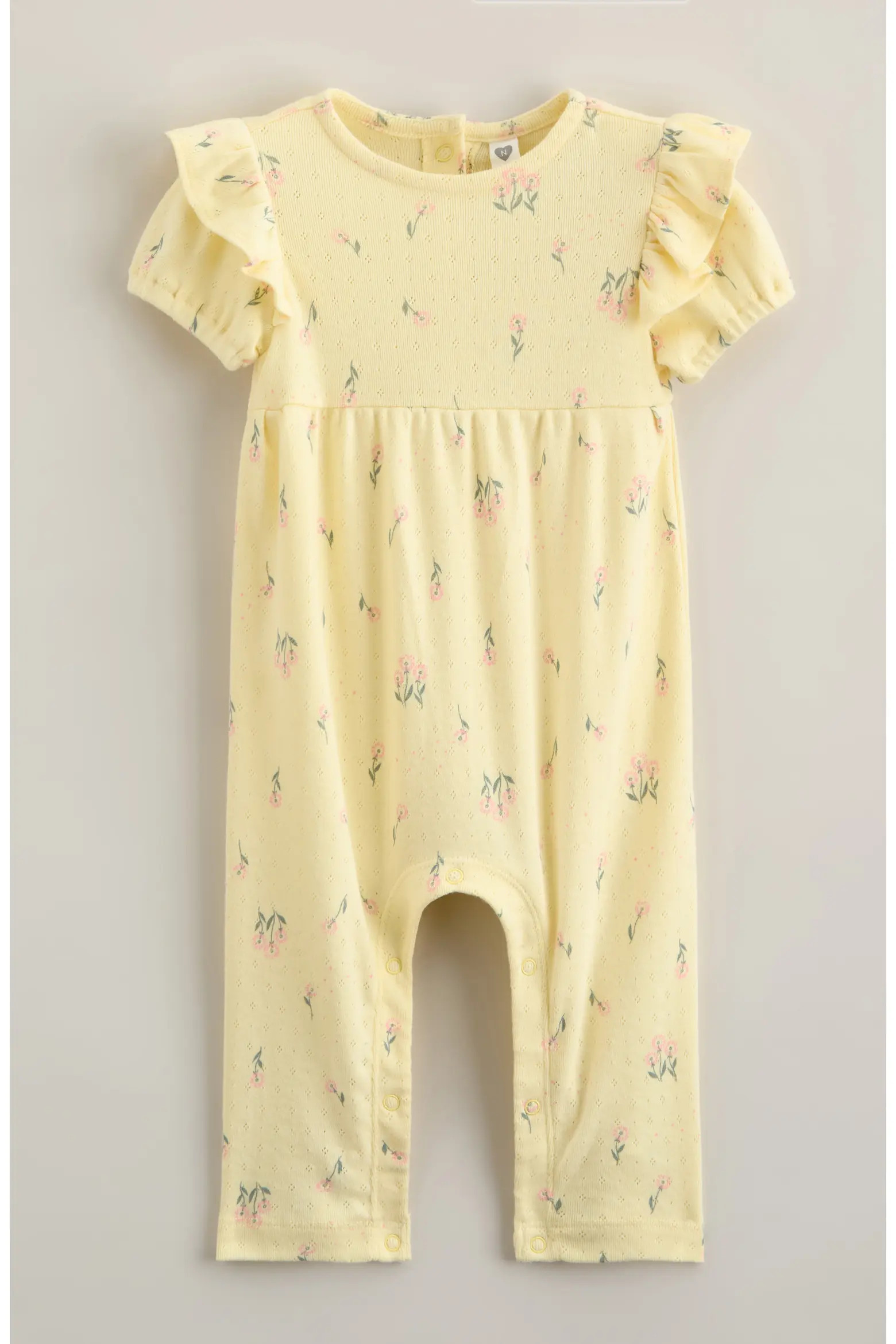 Floral Print Pointelle Romper (Women) | Nordstrom | Nordstrom