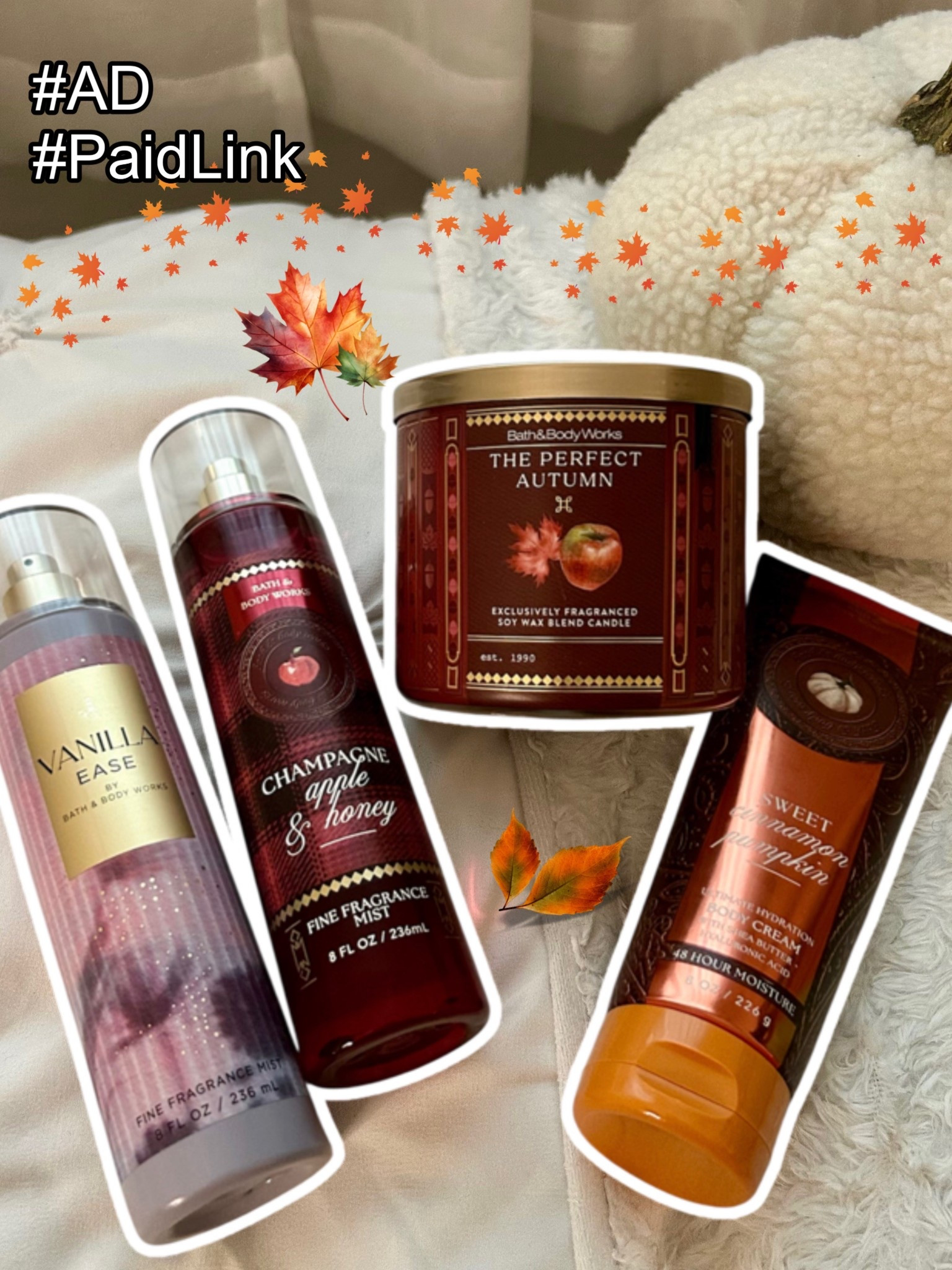 #PaidLink #AD 
Fall evenings are made for self-care 🕯️🍂I’ve been indulging with glowing pumpkin candles, velvety body creams, and the dreamiest vanilla layers. Every detail feels cozy, elevated, and effortlessly luxe. @bathandbodyworks

Which one would you grab first - a candle, body cream, or a body spray? 👇🏽

@shop.ltk #liketkit #selfcare #fallvibes


#LTKU #LTKSeasonal #LTKFindsUnder50