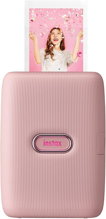 Fujifilm Instax Mini Link Smartphone Printer - Dusky Pink | Amazon (US)