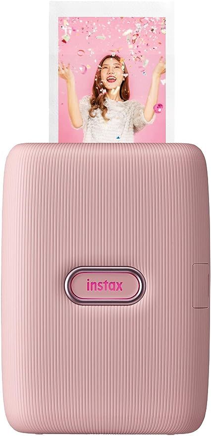 Fujifilm Instax Mini Link Smartphone Printer - Dusky Pink | Amazon (US)