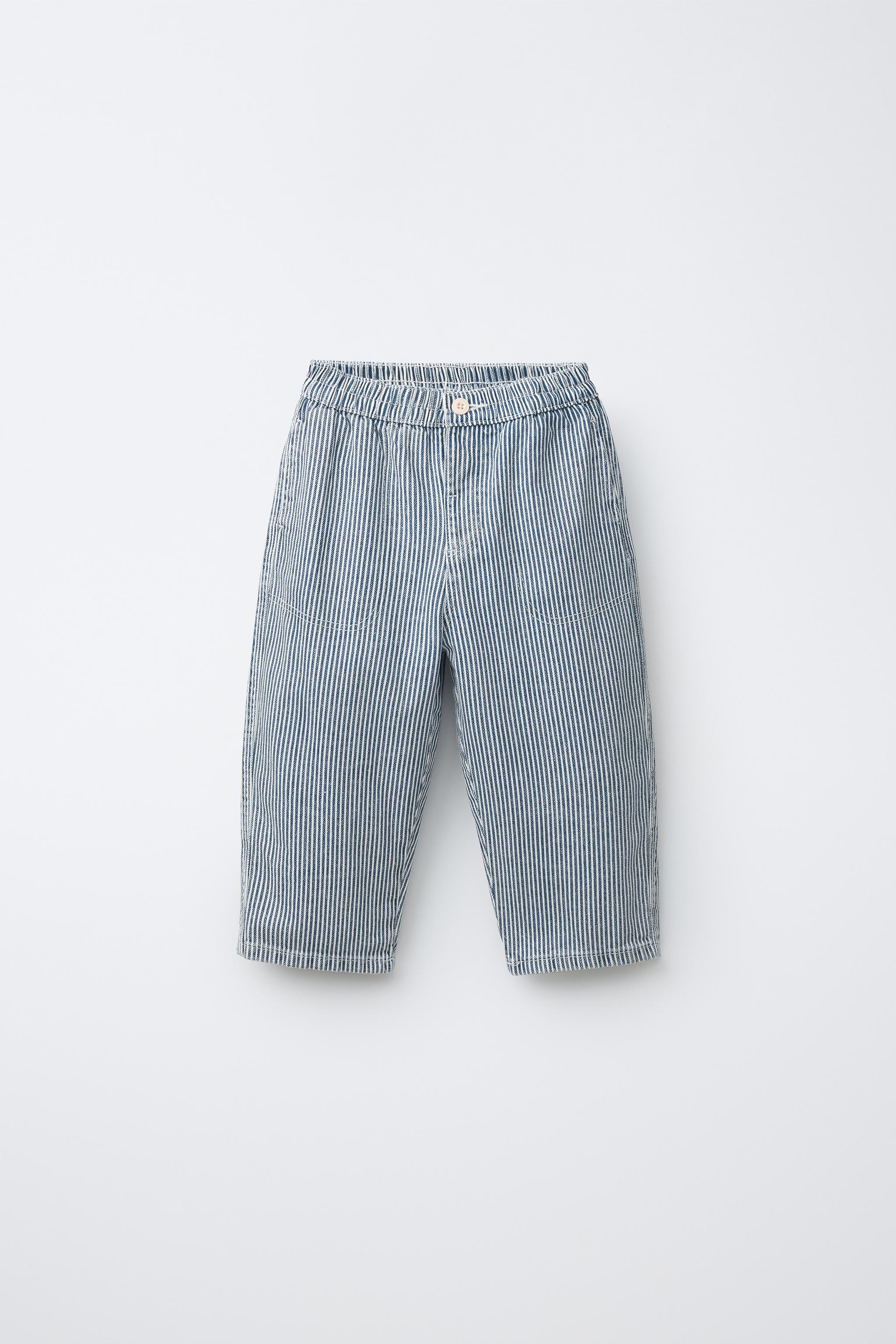 STRIPED BAGGY PANTS | Zara US