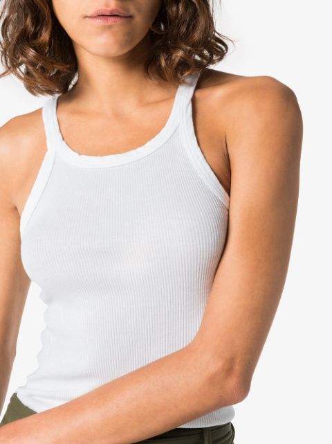 Re/DoneRibbed Tank Top | FarFetch Global