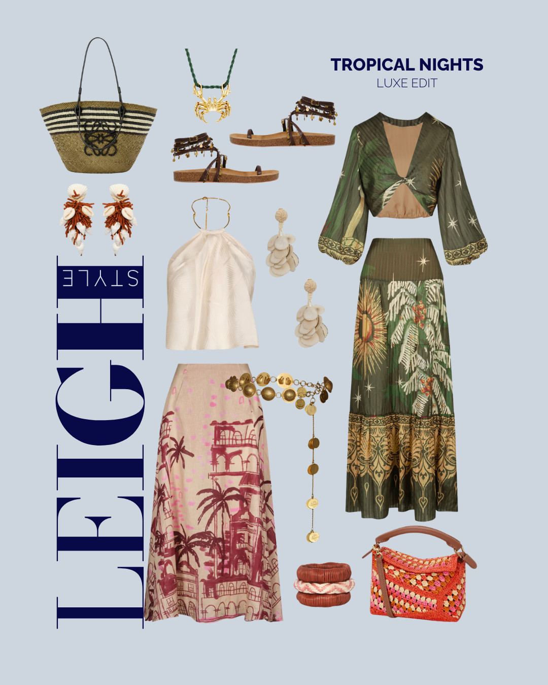 Step into vacation mode with this curated mix of breezy prints, earthy textures, and golden accents. 

#VacationStyle #ResortWear #SummerFashion #HolidayOOTD #IslandVibes #BeachElegance #TropicalChic #TravelWardrobe 

 #LTKootd #LTKBeauty #LTKTravel
