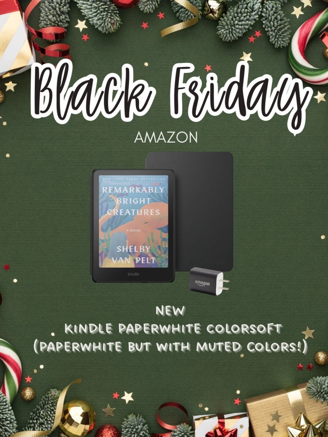 New paperwhite!! Kindle Colorsoft. Muted colors on the same awesome kindle 😍 

Don’t forget you can trade-in tablets for a discount! ✨ 

#LTKSaleAlert #LTKGiftGuide #LTKCyberWeek