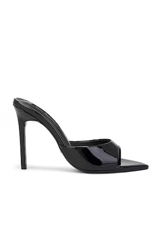 Tony Bianco Malibu Mule in Black Patent from Revolve.com | Revolve Clothing (Global)