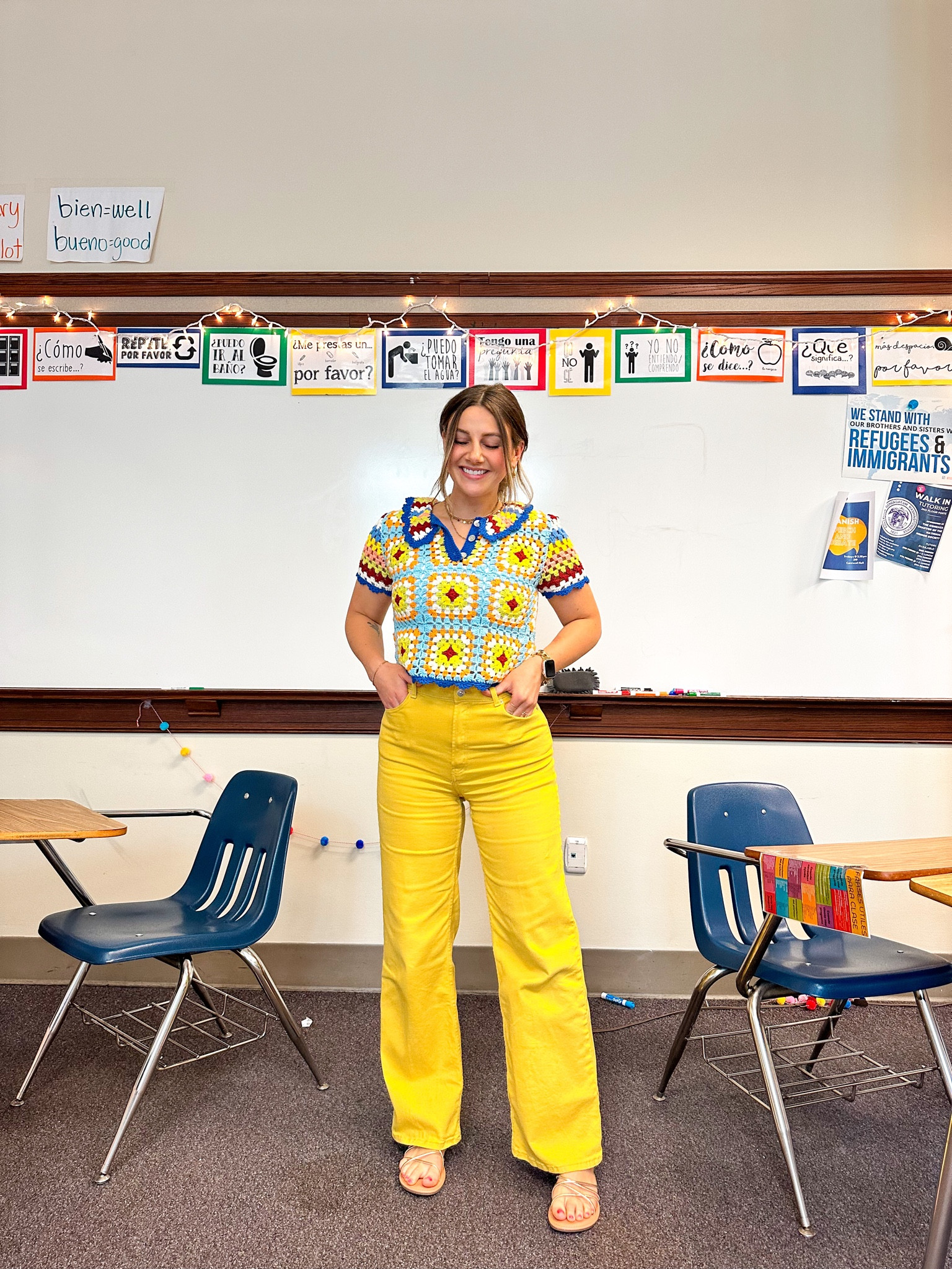 Top is from Zara in Spain!