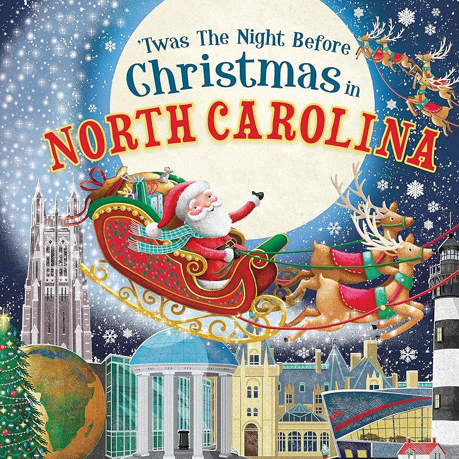 'Twas the Night Before Christmas in North Carolina: A Twist on a Classic Christmas Tale and Fun S... | Amazon (US)