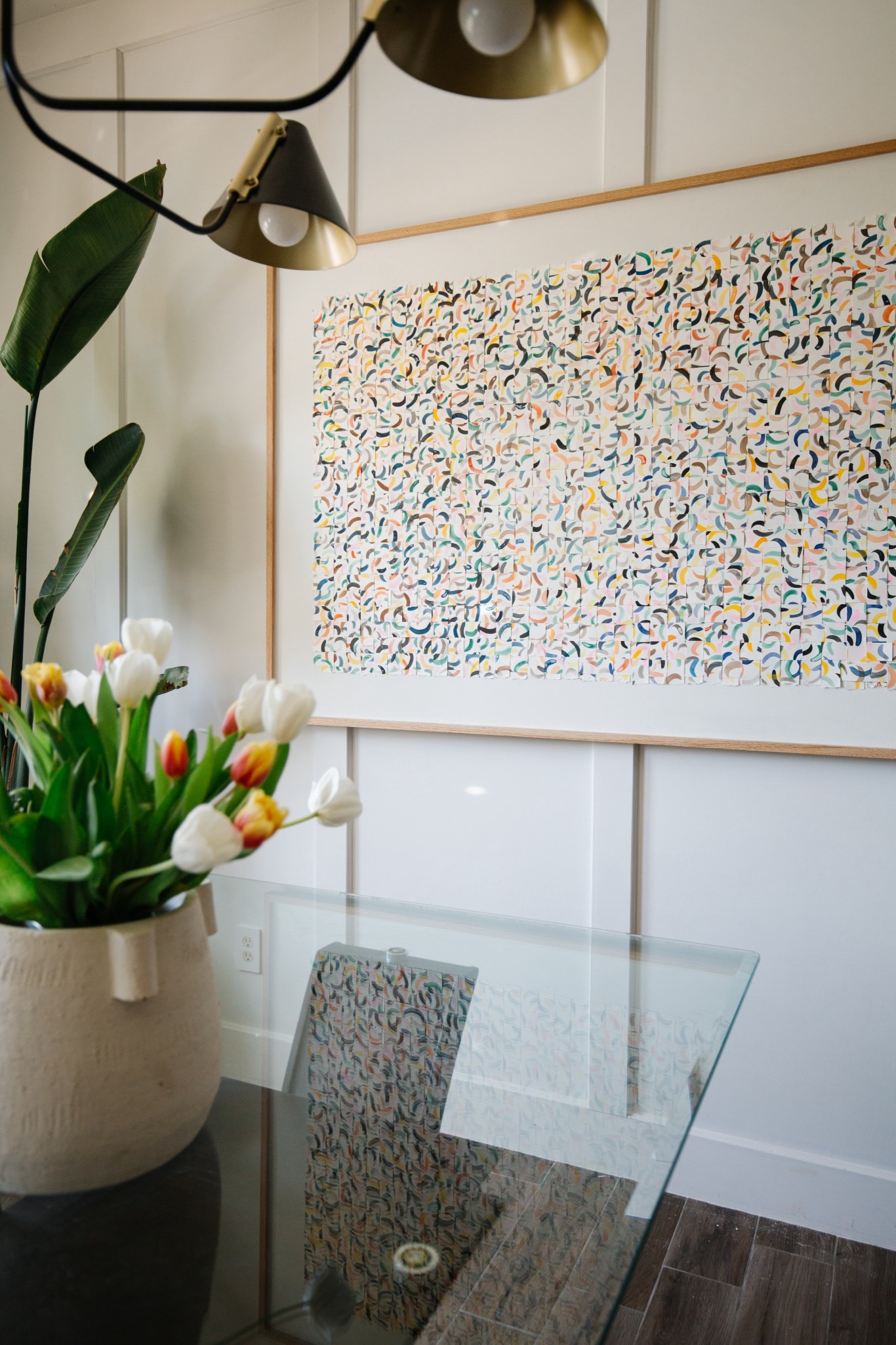 DIY oversized art materials