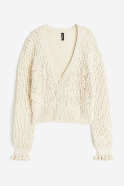 Textured-knit Cardigan | H&M (US + CA)
