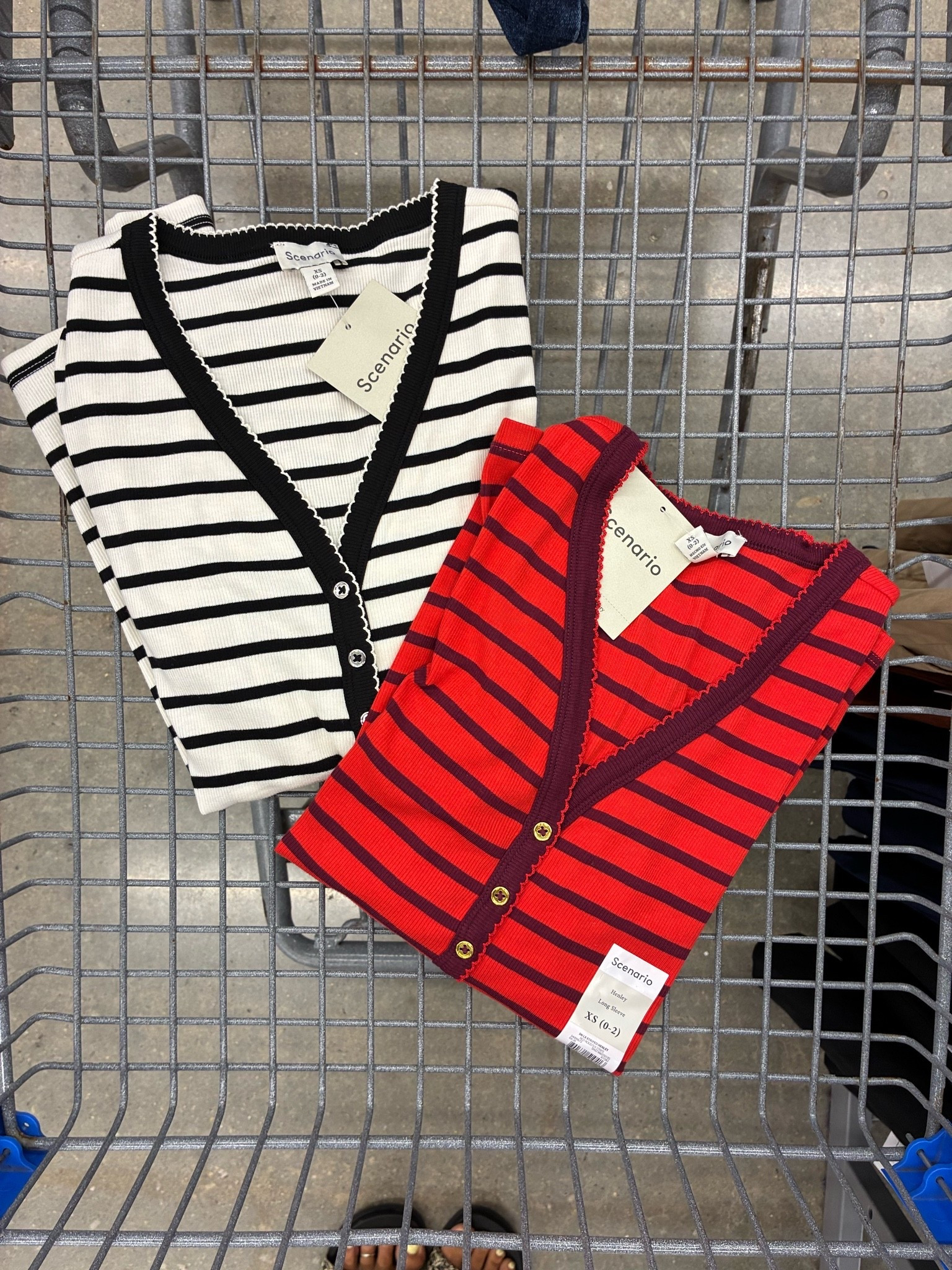 Love the scalloped detail on these Henley tops!

#LTKdayinmylife #LTKSeasonal