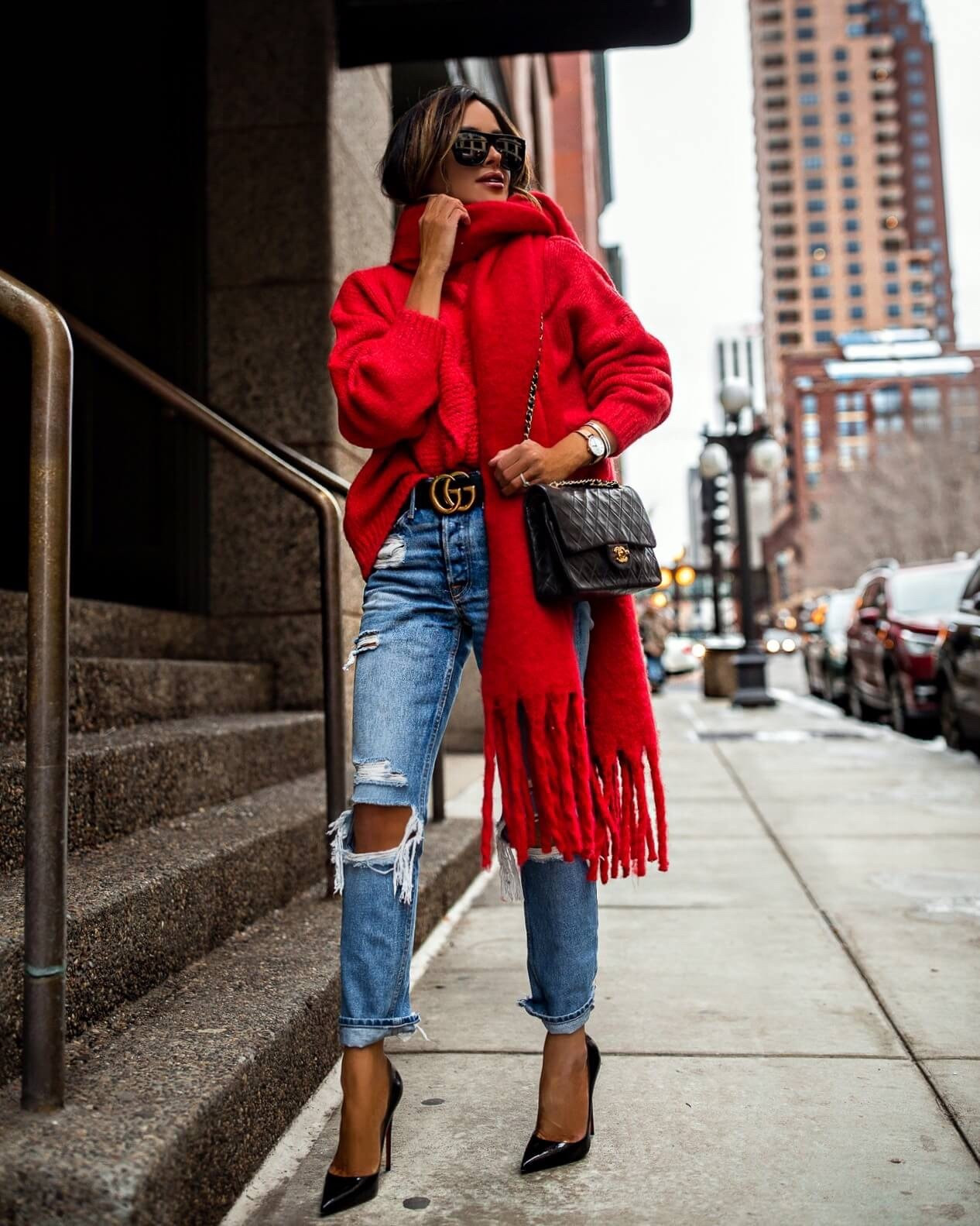 Casual holiday outfit
Red sweater
Oversized red scarf 


#LTKFindsUnder100 #LTKFindsUnder50 #LTKHoliday