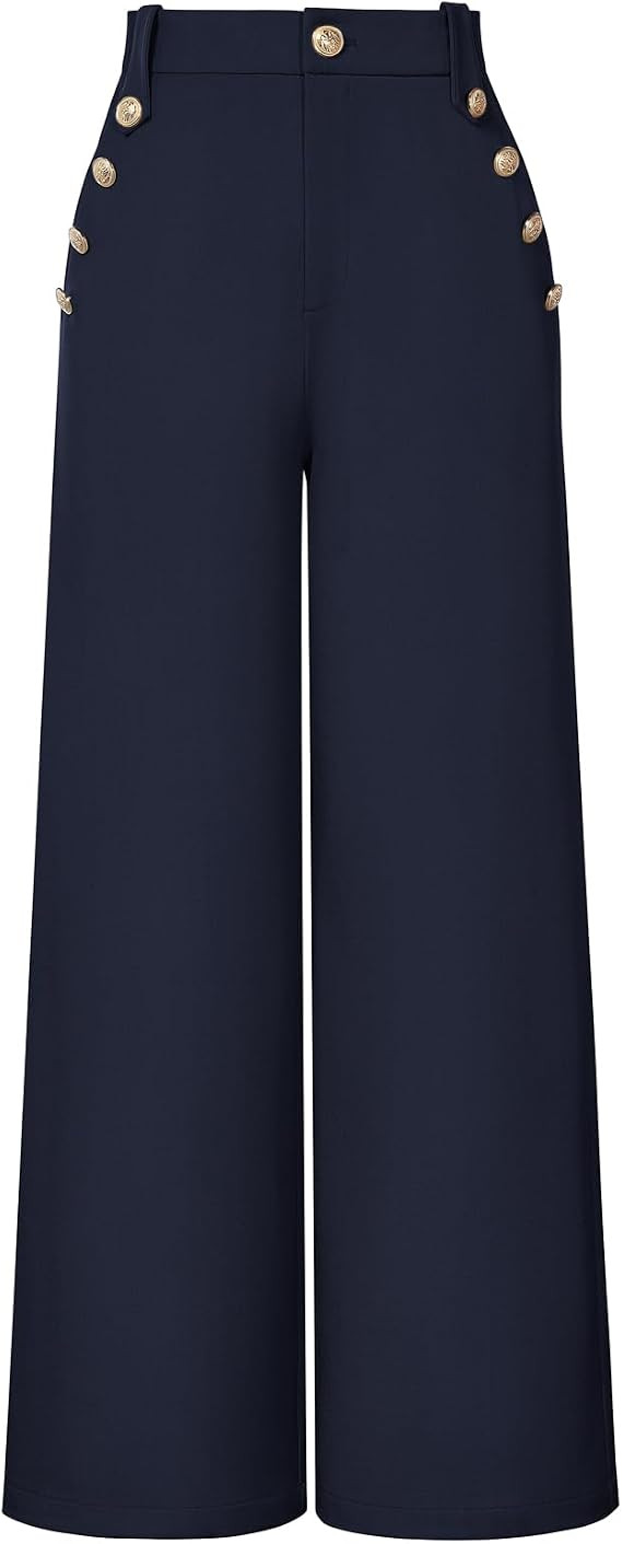 GRACE KARIN Wide Leg Dress Pants for Women 2026 Business Casual Trousers | Amazon (US)
