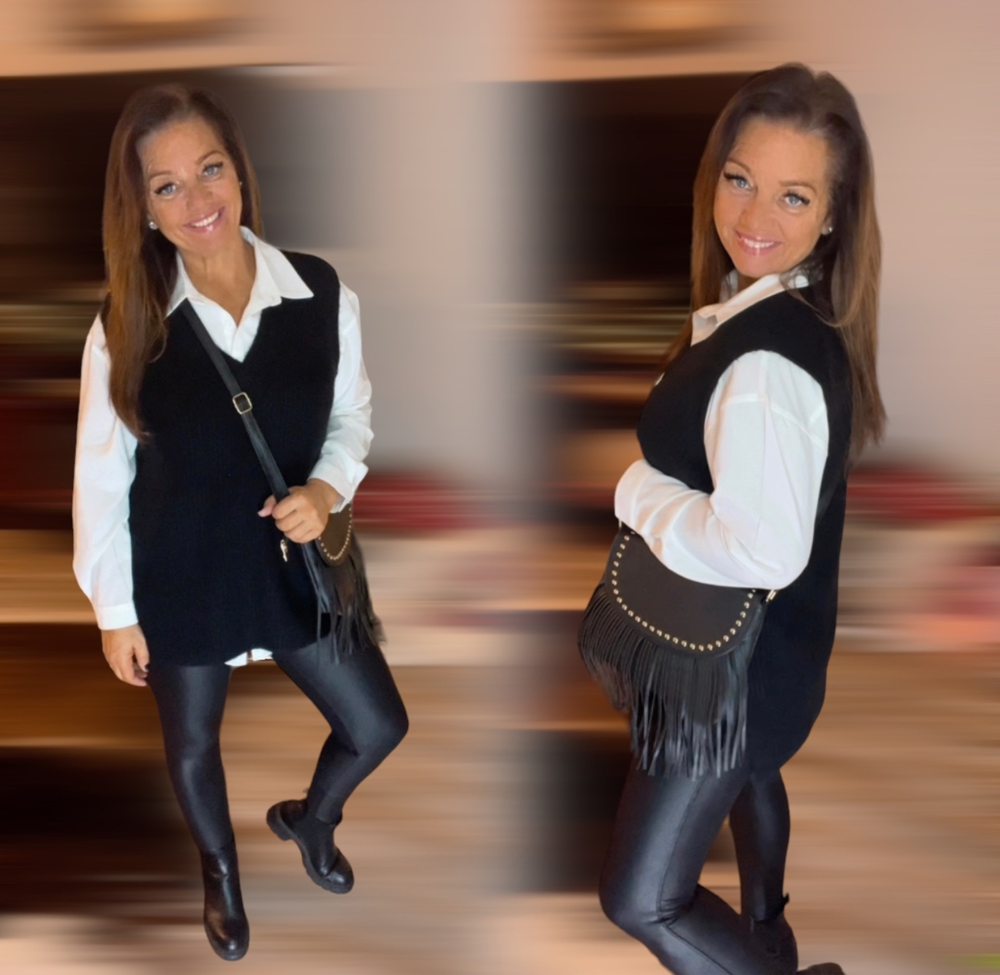 Such a easy trendy outfit! 

#LTKstyletip #LTKHoliday #LTKSeasonal