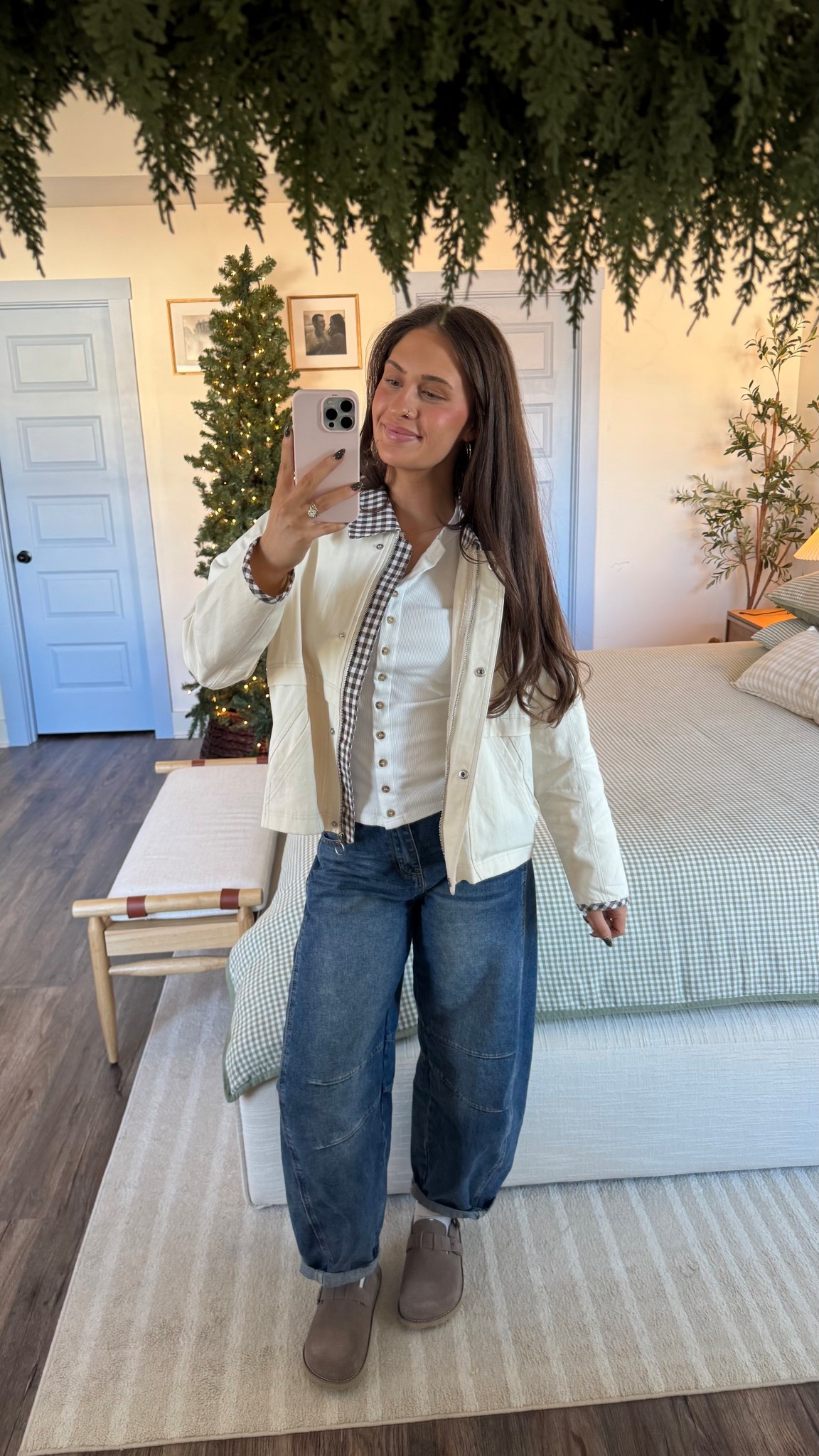 Thanksgiving outfit! Wearing a medium in the jacket 💞

#LTKCyberWeek #LTKHoliday #LTKootd