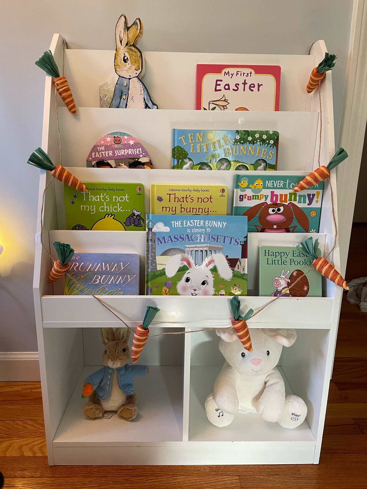 Easter themed bookcase for kids 

#LTKkids 

#LTKSeasonal