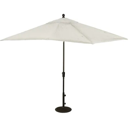 Island Umbrella Caspian 8-ft x 10-ft Rectangular Market Umbrella with Olefin Canopy | Walmart (US)