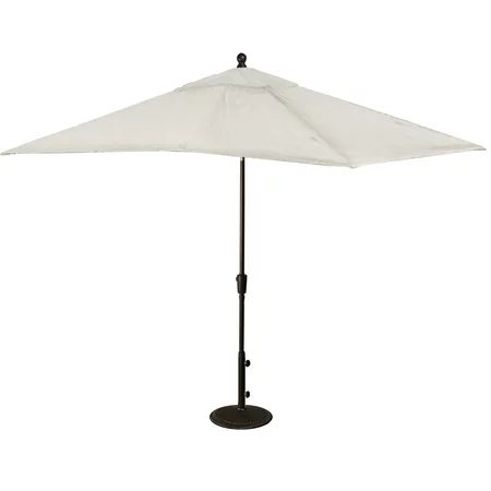 Island Umbrella Caspian 8-ft x 10-ft Rectangular Market Umbrella with Olefin Canopy | Walmart (US)