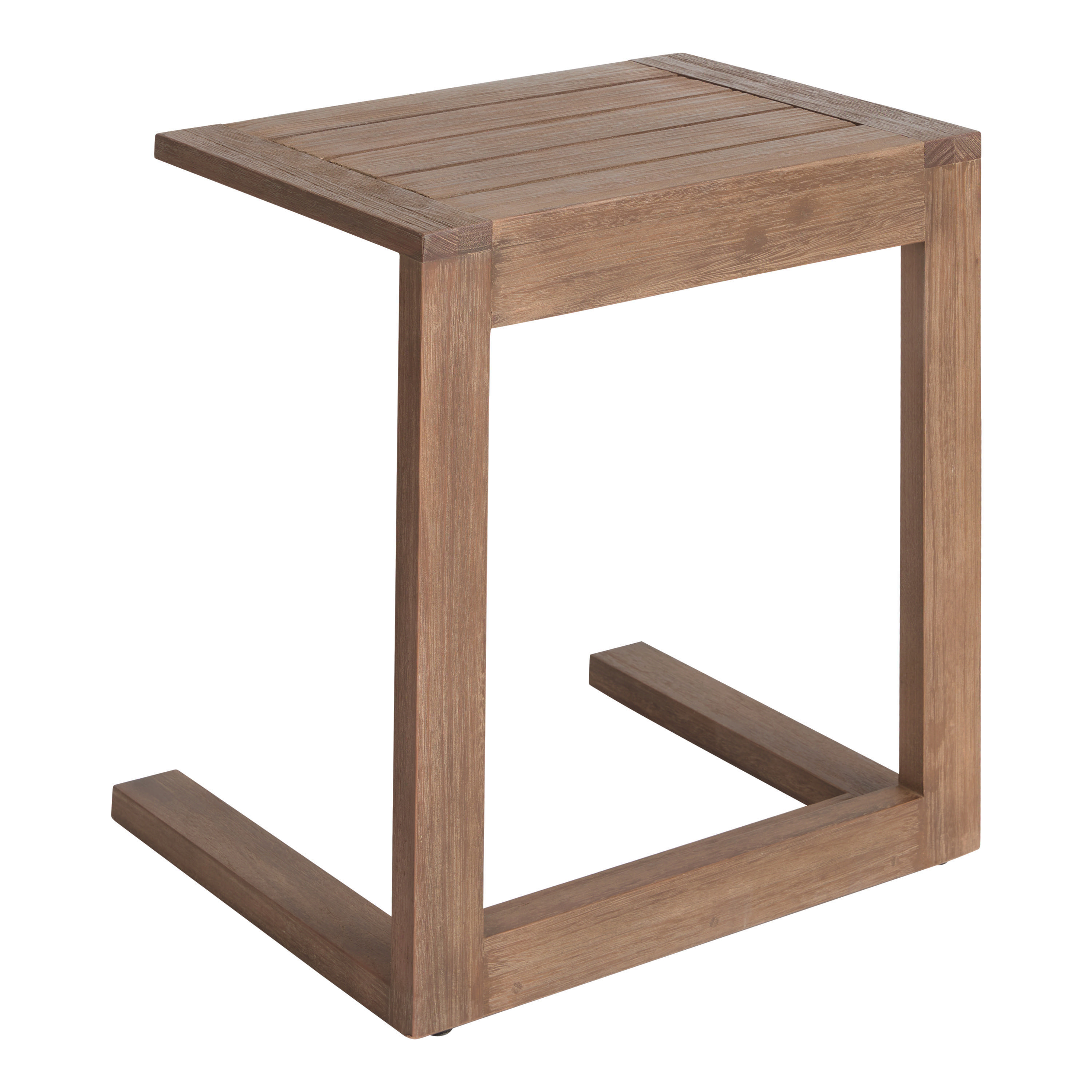 Segovia Eucalyptus Modular Outdoor Accent Table | World Market
