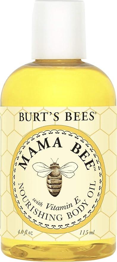 Burt's Bees 100% Natural Mama Bee Nourishing Body Oil, 4 Fl Oz | Amazon (US)
