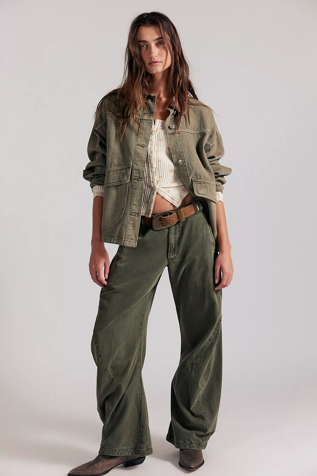 Spotlight Washed Chino Trousers | Free People (Global - UK&FR Excluded)