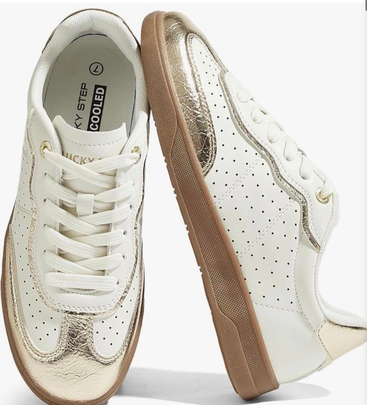 Tennis shoes - a nice lookalike for a pricier fashion sneaker. 


#tennisshoes #amazon #fashionsneaker #lookalike #designerdupe #budgetfriendly #sneaker

#LTKU #LTKActive #LTKOver40