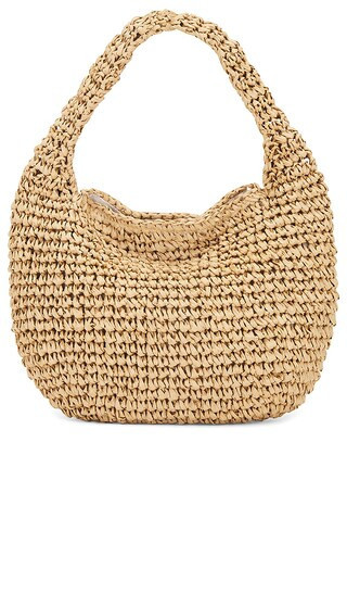 Nikki Beach Karina Hobo Bag in Toast. | Revolve Clothing (Global)