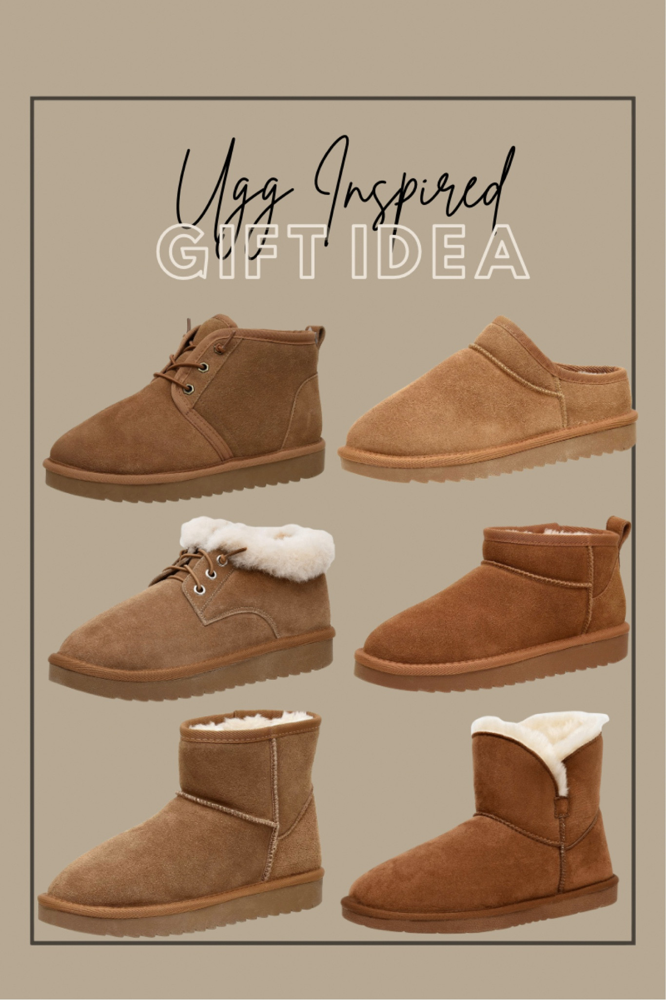 Amazon Ugg Inspired 

#LTKHoliday #LTKGiftGuide #LTKshoecrush