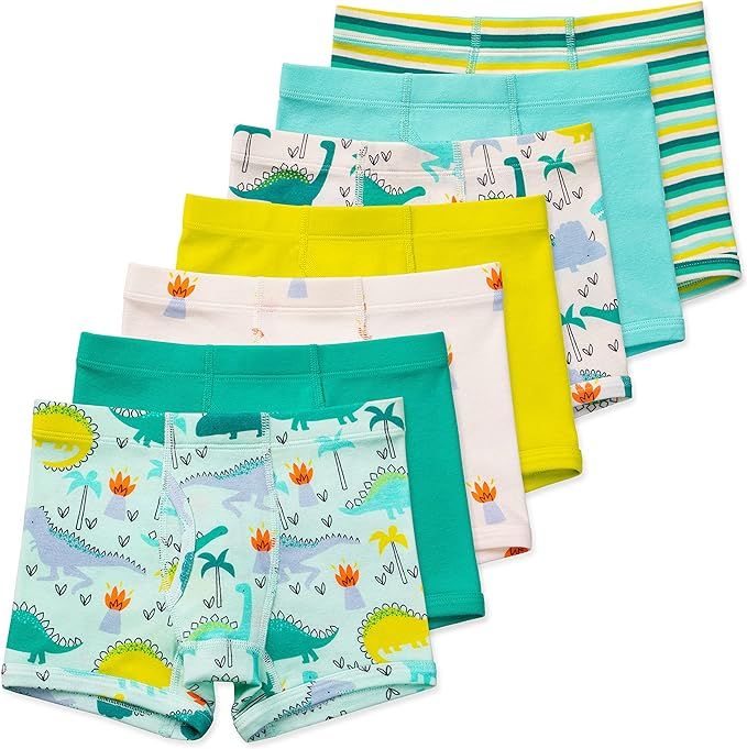 Lucky & Me | Nolan Boy Boxer Brief Underwear | 100% Organic Cotton | 7-Pack | Amazon (US)