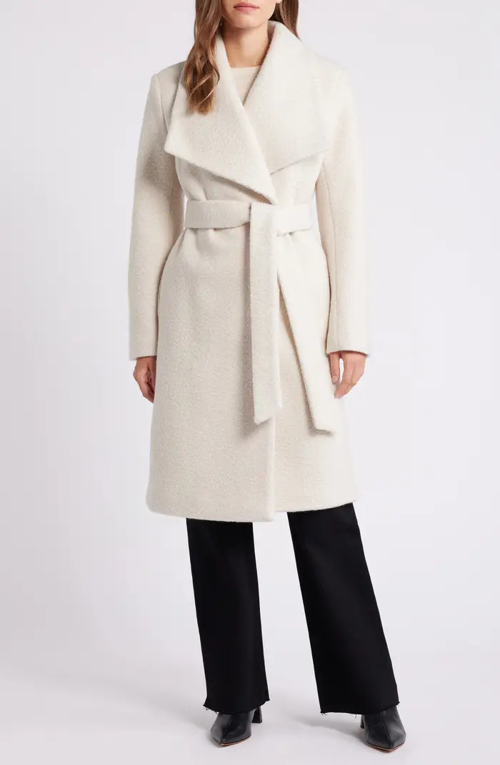 Sam Edelman Longline Wrap Coat | Nordstrom | Nordstrom