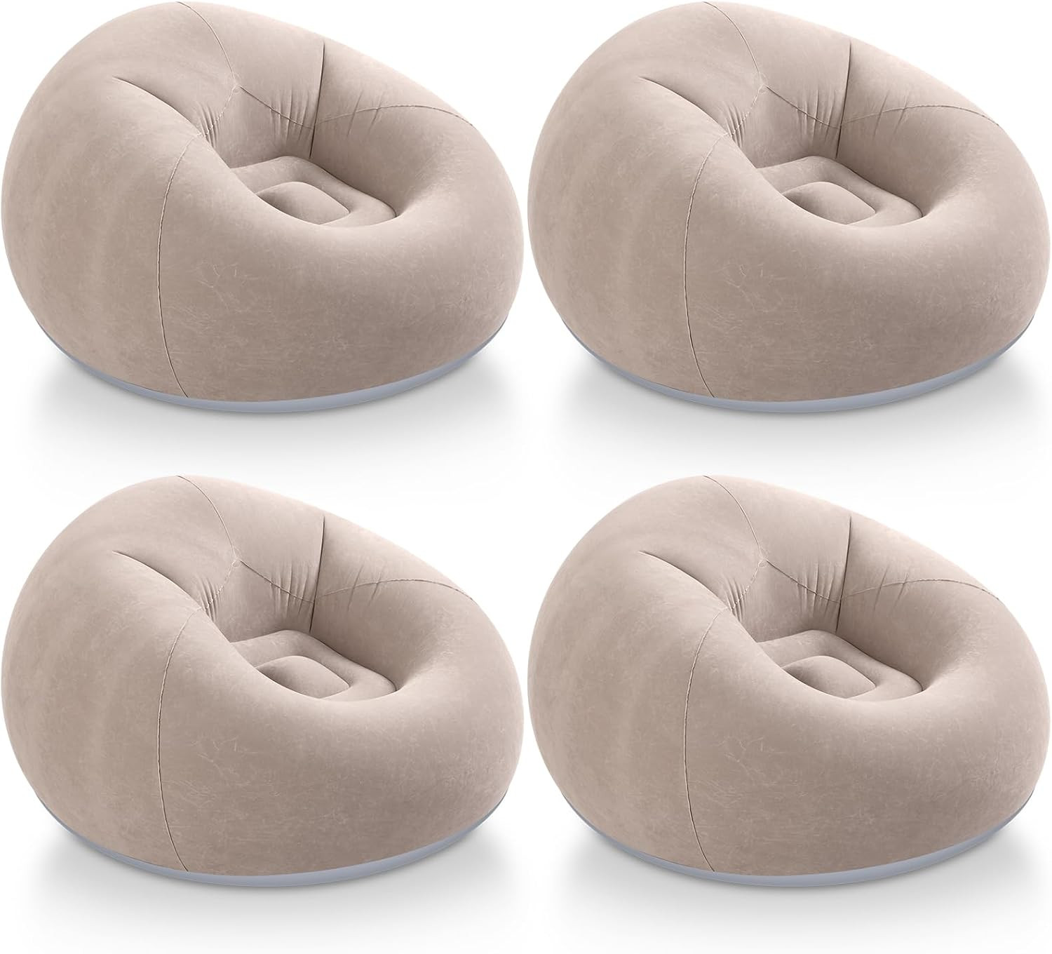 Realspring Inflatable Bean Bag Chairs Outdoor Blow up Camping Chairs Inflatable Lazy Sofa Folding... | Amazon (US)