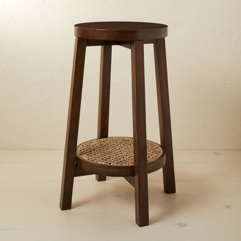 Palermo Accent Table Daisy Webbing Brown - Opalhouse&#8482; designed with Jungalow&#8482; | Target