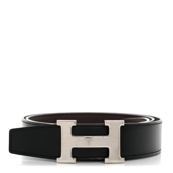 Box Togo 32mm H Belt 90 36 Black Chocolate | FASHIONPHILE (US)