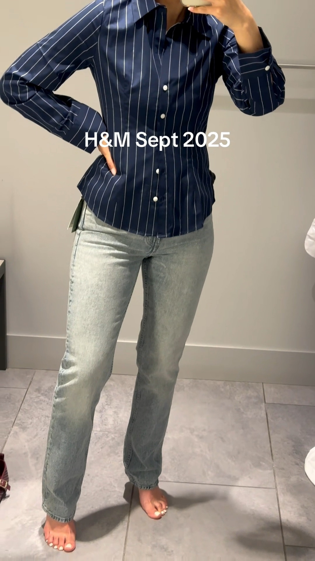 H&M Jeans and this gorgeous Navy striped dress shirt 

#hm #hmfall #fallstyle #fallfashion #stripedshirt #hmjeans

#LTKworkwear #LTKover50style #LTKstyletip