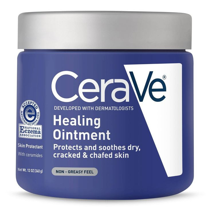 CeraVe Healing Ointment Skin Protectant, Soothes Dry, Cracked and Chafed Skin, Non-Greasy and Fra... | Target