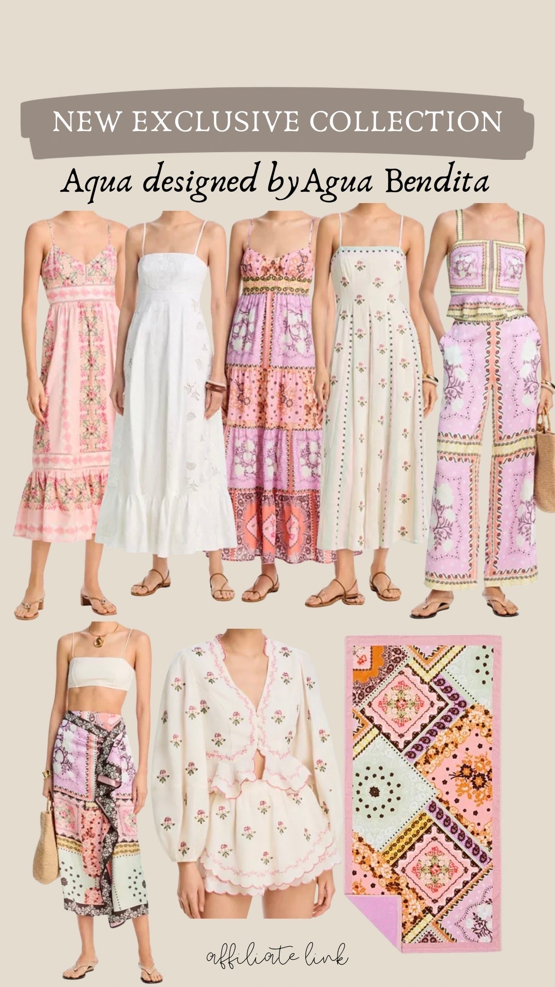 New exclusive collection! Aqua designed by Agua Bendita at Bloomingdale’s! Selling out quickly!

New finds, summer outfits, summer dresses, new collection, designer, agua Bendita

#LTKmomlife #LTKgrwm