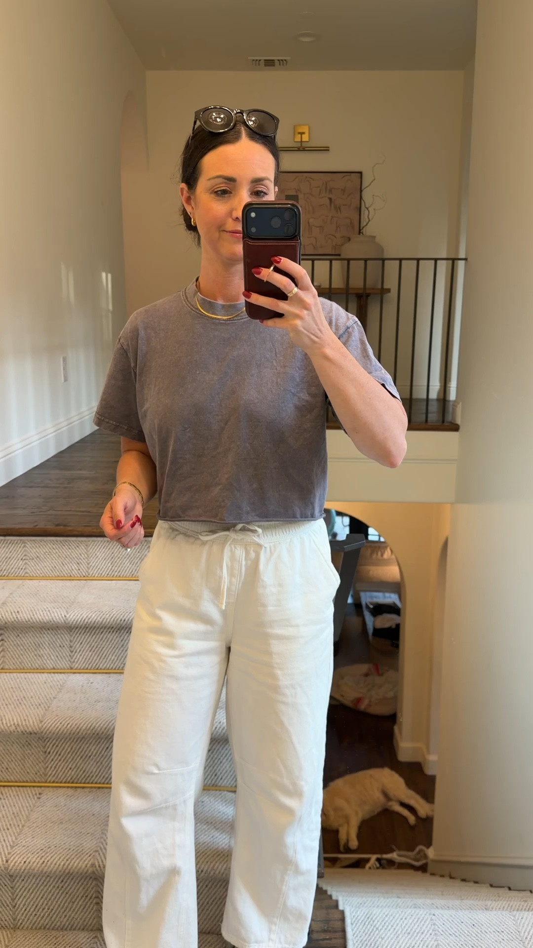 I’ve been throwing these cropped vintage tee’s on so much lately! Cute and comfy with these drawstring jeans 

#LTKOver40 #LTKootd #LTKSeasonal