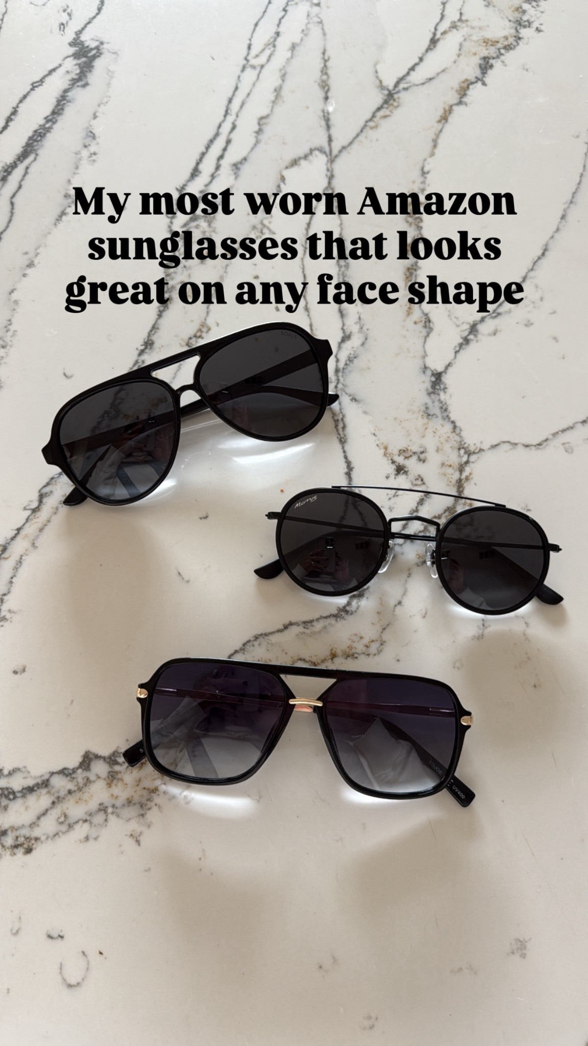My most worn Amazon sunglasses and all great prices! 

#LTKFindsUnder50 #LTKOver40 #LTKSaleAlert